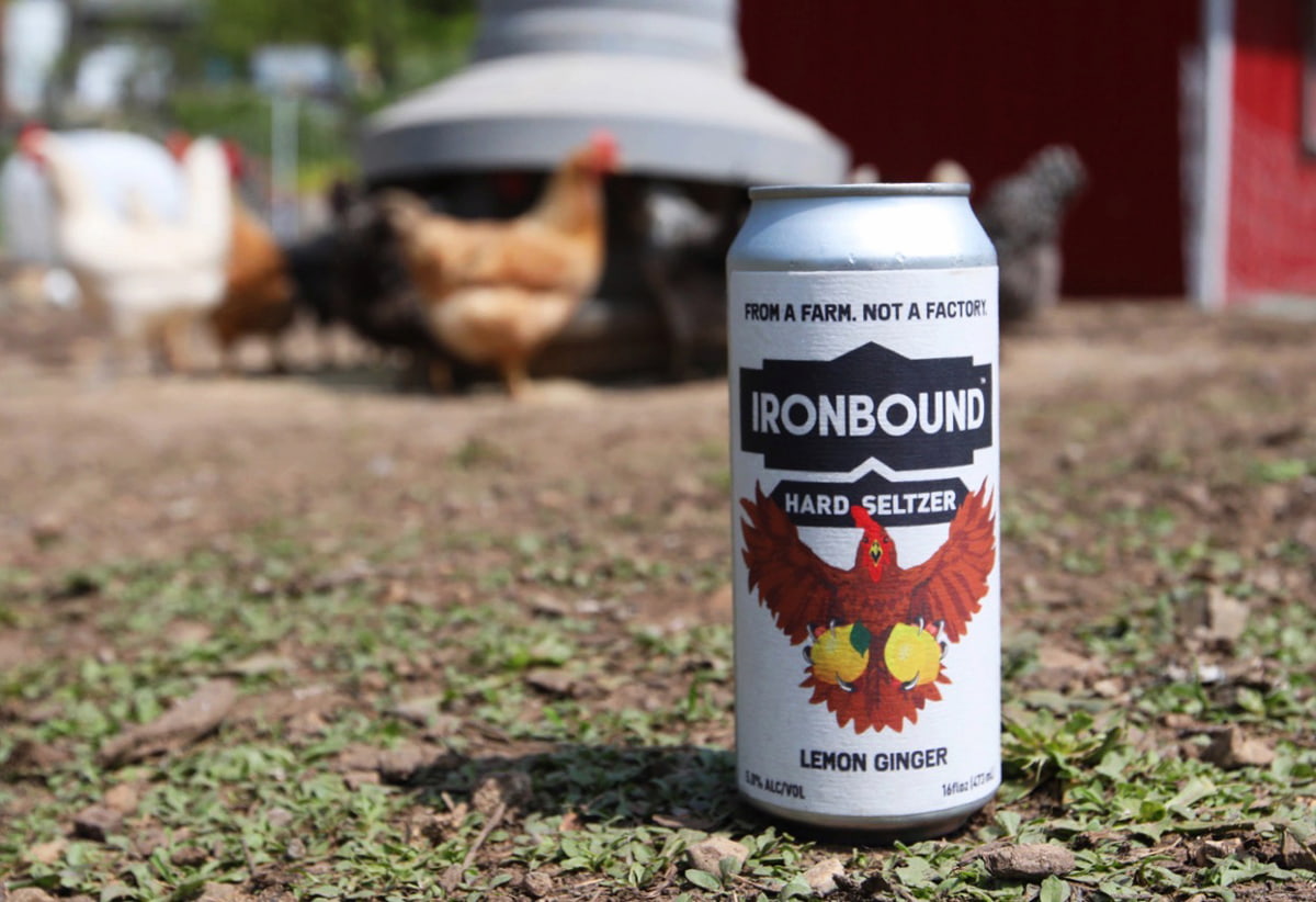 Ironbound beer branding